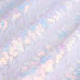 thumbnail image 3 of Efavormart 90x132" Wholesale Rectangle Table Cover Premium Sparkly SEQUIN Tablecloth For Banquet Wedding Party - Iridescent Blue, 3 of 11