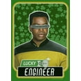 thumbnail image 2 of Men's Star Trek: The Next Generation St. Patrick's Day Lucky Engineer La Forge  Sweatshirt Kelly Green Medium, 2 of 4
