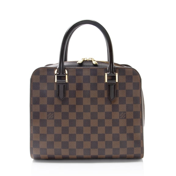 Pre-Owned Louis Vuitton Vintage Damier Ebene Triana Satchel