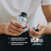 Snap Supplements Men's Daily Multivitamin with Vitamins and Minerals, 60 Capsules, Adult Dietary Supplement, Convenient Daily Capsule Formula, Designed for daily nutrition and energy support