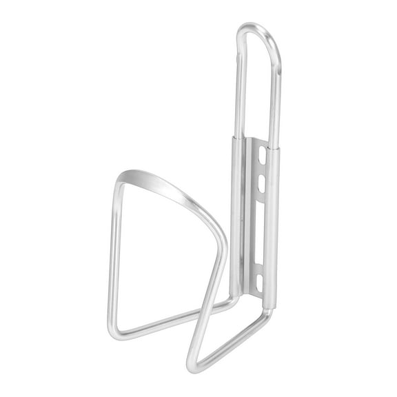 Unique Bargains 1 Pc Universal Motorcycle Bike Drink Holder Motorbike Bicycle Water Bottle Cup Holder Silver Tone Aluminum Alloy
