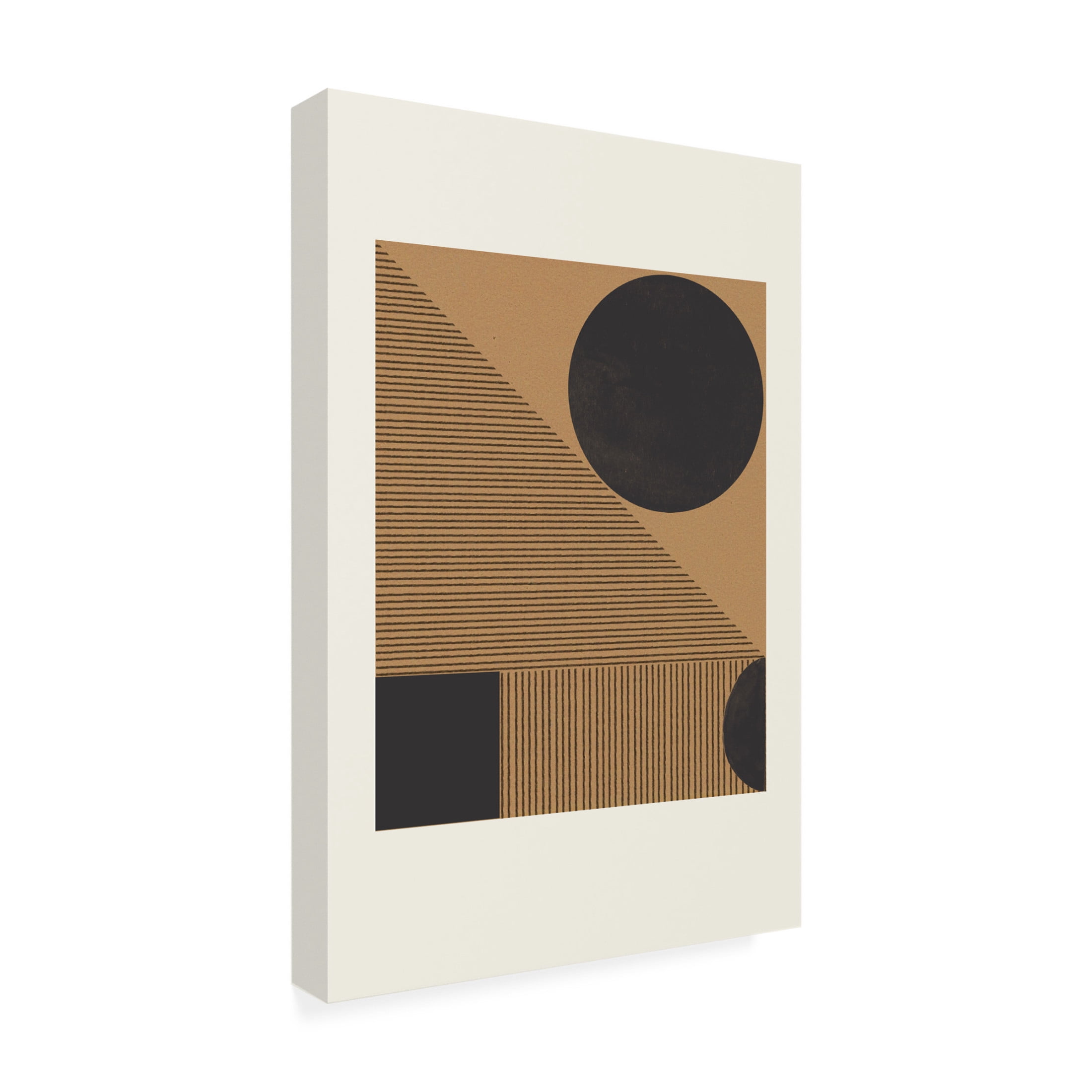 Trademark Fine Art THE MIUUS STUDIO Composition X Canvas Wall Art