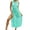 Mint Green, variant on Swimsuit Coverup for Women Summer Beach Cover Up Swimwears Cover Ups Women's Sheer Beach Cover Up Dress With Waist Lace Mesh Sarong For Elegant Swim Leisure