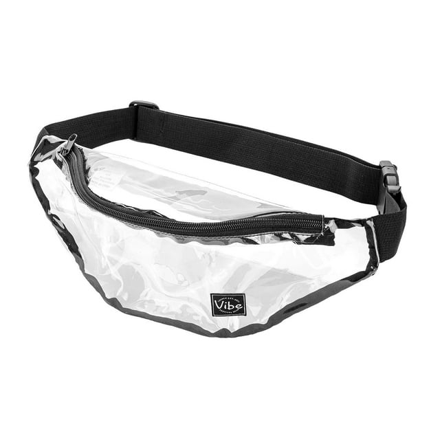 Riñonera Vibe Festival Gear Negra Holográfica Plateada Dorada Transparente para Hombre y Mujer