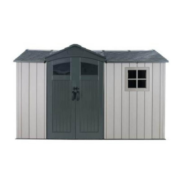 Lifetime 12 Ft X 7 Ft Side Entry Outdoor Storage Shed – Durable, Weather-Resistant Storage Solution for Yard, Garden Tools, and Equipment