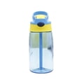 thumbnail image 1 of 480ml Plastic Water Bottle with Flexible Handle One Button Open Straw Bottle for Teens Toddler Kids Boys Girls - Purple, 1 of 2