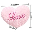 thumbnail image 2 of Up to 50% off Botrong Valentine's Day Fluffy Love Heart Pillow,Cute Soft Couple Cushion Pillow,Heart-shaped Pillow Decorative for Home Bed Couch, 2 of 3