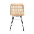 thumbnail image 4 of Silla de Exterior Mundo In Guyana Acero y Rattan 41.5 x 56 x 81 cm, 4 of 6