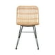 thumbnail image 4 of Silla de Exterior Mundo In Guyana Acero y Rattan 41.5 x 56 x 81 cm, 4 of 6