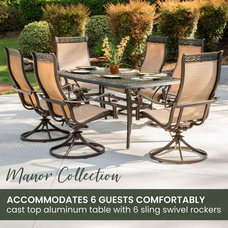 Hanover cast aluminum patio furniture sale