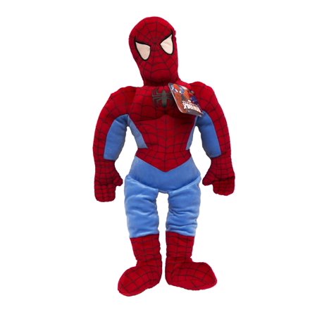 Spiderman Novelty Pillow (11"x25") Red&Blue - Spiderman