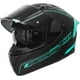 thumbnail image 3 of Obsidian Casco de motocicleta para adultos con doble visera de cara completa para moto de calle con Pinlock Ready aprobado por DOT, 3 of 5