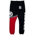 thumbnail image 2 of Ecko Unltd Men's Sweatpants Colorblock Puff Print Fleece Jogger (Medium, Red/Black/Grey), 2 of 5