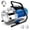 Blue, variant on LANCHEZ 1.2 HP Stainless Steel Shallow Well Pump 115V 2100 GPH Water Booster Jet Pump