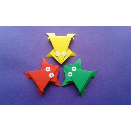 Canvas Print Origami Paper Stretched Canvas 10 X 14