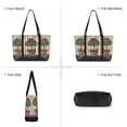 thumbnail image 6 of FORMRS Canvas Laptop Tote Bag for Women with 15.6" Computer Compartments Shoulder Handbag, Stripes Trees, 6 of 7