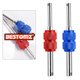 thumbnail image 2 of BESTOMZ 2 piezas profesional herramienta de reparación de instalador de herramienta de eliminación de núcleo de vástago de válvula de neumático de coche (rojo y azul), 2 of 4