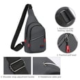 thumbnail image 5 of Men's Waterproof Crossbody Bag with Multifunctional Design, Lightweight, Spacious Storage, Adjustable Strap, and Headphone Port for Outdoor Activities and Travel, 5 of 5