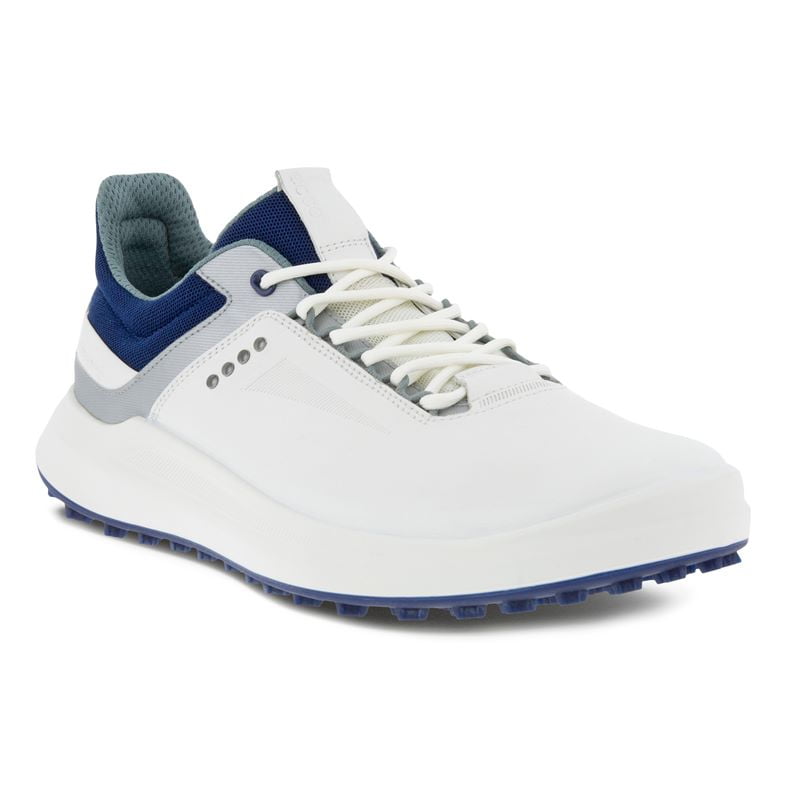NEW Mens ECCO Core Golf Shoes / Silver / Blue Size 7-7.5 41 - Walmart.com