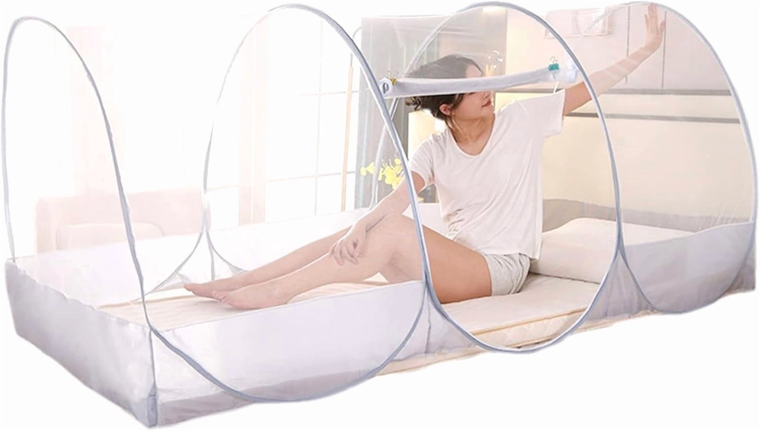 Generic Foldable Mosquito Net Tent Breathable Mesh Bed Canopy