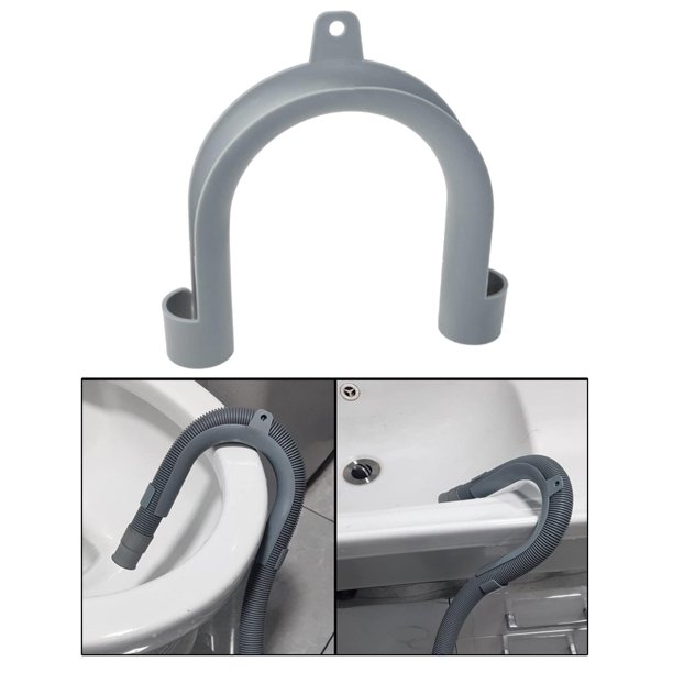U Shape Drain Hose Guide Drain Saddle Clamp,Washing Machine Drain Hose