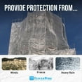 thumbnail image 5 of PRZL 6 Mil Clear Plastic Sheeting - Heavy-Duty Polyethylene Greenhouse Painter Tarp, Multi-Purpose, 25' x 32', 5 of 16