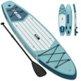 thumbnail image 1 of Garvee Inflatable Stand-up Paddle Board, 10.6' x 32'' x 6'', Manual Pump, Camera Mount, Green, 1 of 8