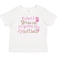 thumbnail image 3 of Inktastic Future Softball Player Girls Girls Baby T-Shirt, 3 of 5