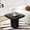 Black, variant on Kevinplus 24 Inch ModernEnd Table, Minimalist Square Side Table with Parquet Pattern for Living Room, Matte Black