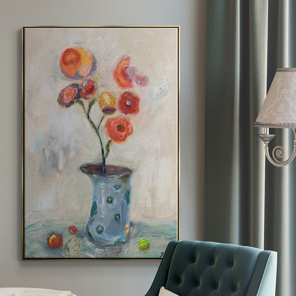 Fruit of Life Framed Premium Gallery Wrapped Canvas - Ready to Hang