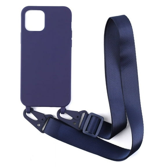 Phone Lanyard, Anti-Theft Crossbody Strap for iPhone16E and Most Smartphones, Adjustable Cell Phone Neck Holder,Blue
