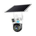 WIFI Solar 360 Degree Panoramic Rotation Intelligent Tracking Voice
