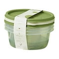 thumbnail image 3 of Xihbxyly Juego de Loncheras Fresh Box, Pp de Grado Alimenticio, Resistente Al Calor y a Las Heladas, Apto para Microondas y Congelador, Apilable, Sin Bpa, Ideal para El Hogar o La Oficina, Juego de 4, 3 of 7