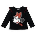 thumbnail image 3 of Disney Minnie Mouse Toddler Girls 2 Pack Long Sleeve T-Shirts Toddler to Big Kid, 3 of 5