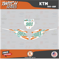 thumbnail image 2 of Kalair GFX Graphics Kit for Ktm 50SX MINI SX50 (2019) Twitch Series, 2 of 5