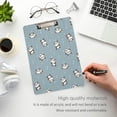 thumbnail image 5 of Coolnut Cute Cartoon Panda Acrylic Clipboard with Low Profile Gold Metal Clip Standard A4 Letter Size Decorative Clipboards for Office,Jobsite,Medical,School, 5 of 7