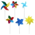 thumbnail image 6 of 10Set Windmill Pinwheel Wind Spinner Garden Yard Art Decoration Outdoor Toys DIY, 6 of 21
