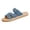 Blue, variant on Women's Flats,Comfortable Sandals for Women,Summer Shoes,Summer Sandals for Women,Flat Sandals for Women,Women's Fashion Plus-Size Flat Sandals With Buckles,Black,6