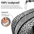 thumbnail image 5 of Womens Black Leopard Print Lunch Box for Work,Insulated Lunch Bag for Women,Loncheras Para Mujer,Leakproof Adult Lunch Bag for Work,Beach,Travel,Picnic,Camping, 5 of 7