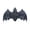 D Halloween Bat Refrigerator Magnet#2, variant on Halloween Black Bat Magnet for Fridge, Glow in The Dark Eyes Luminous Bat Magnets, Waterproof Magnetic Bat Stickers for Garage Door Car Decor (6Packs)