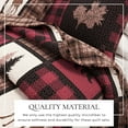 thumbnail image 2 of Great Bay Home Stonehurst 2-Piece Red BlackQuilt Bedding Sets, Twin, 2 of 6