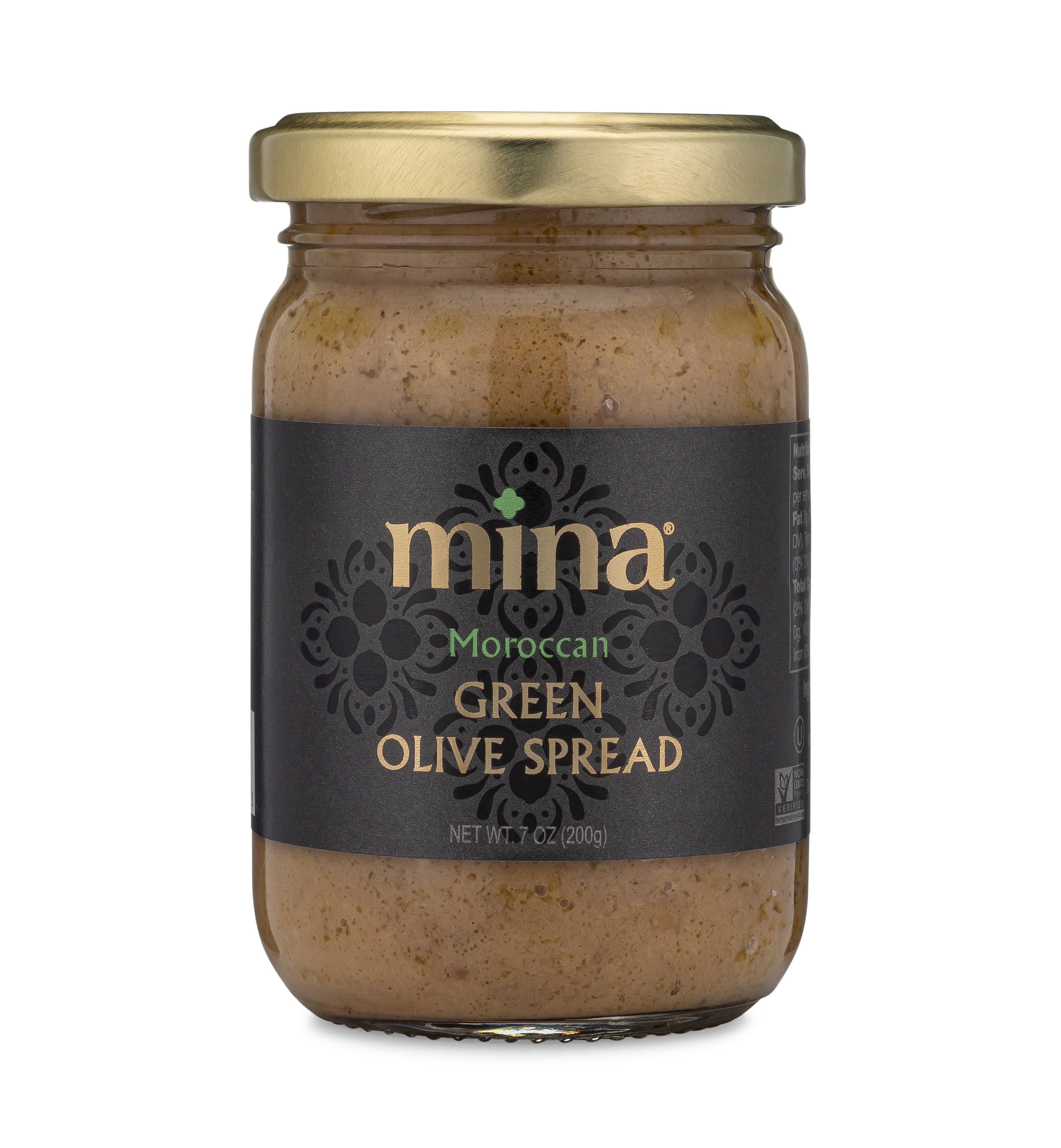 MINA GREEN OLIVE SPREAD, 7 OZ