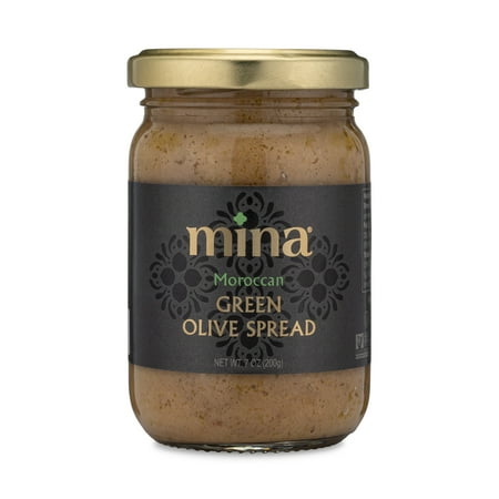 MINA GREEN OLIVE SPREAD, 7 OZ