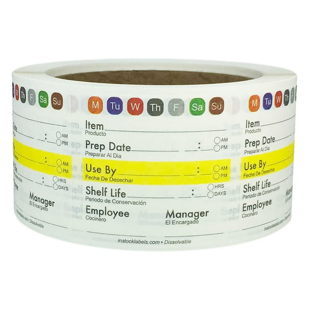 Stock rotation labels information