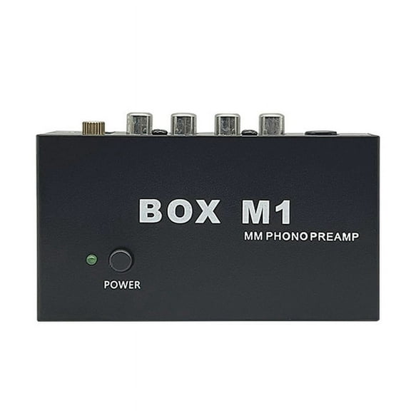 Box M1 MM Phono Preamp for Turntable Phonograph Preamplifier Mini