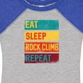 thumbnail image 4 of Inktastic Rock Climbing Eat Sleep Rock Climb Repeat Boys or Girls Baby Bodysuit, 4 of 5