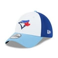 thumbnail image 3 of Men's New Era  White/Light Blue Toronto Blue Jays 2025 Spring Training 39THIRTY Flex Hat, 3 of 6