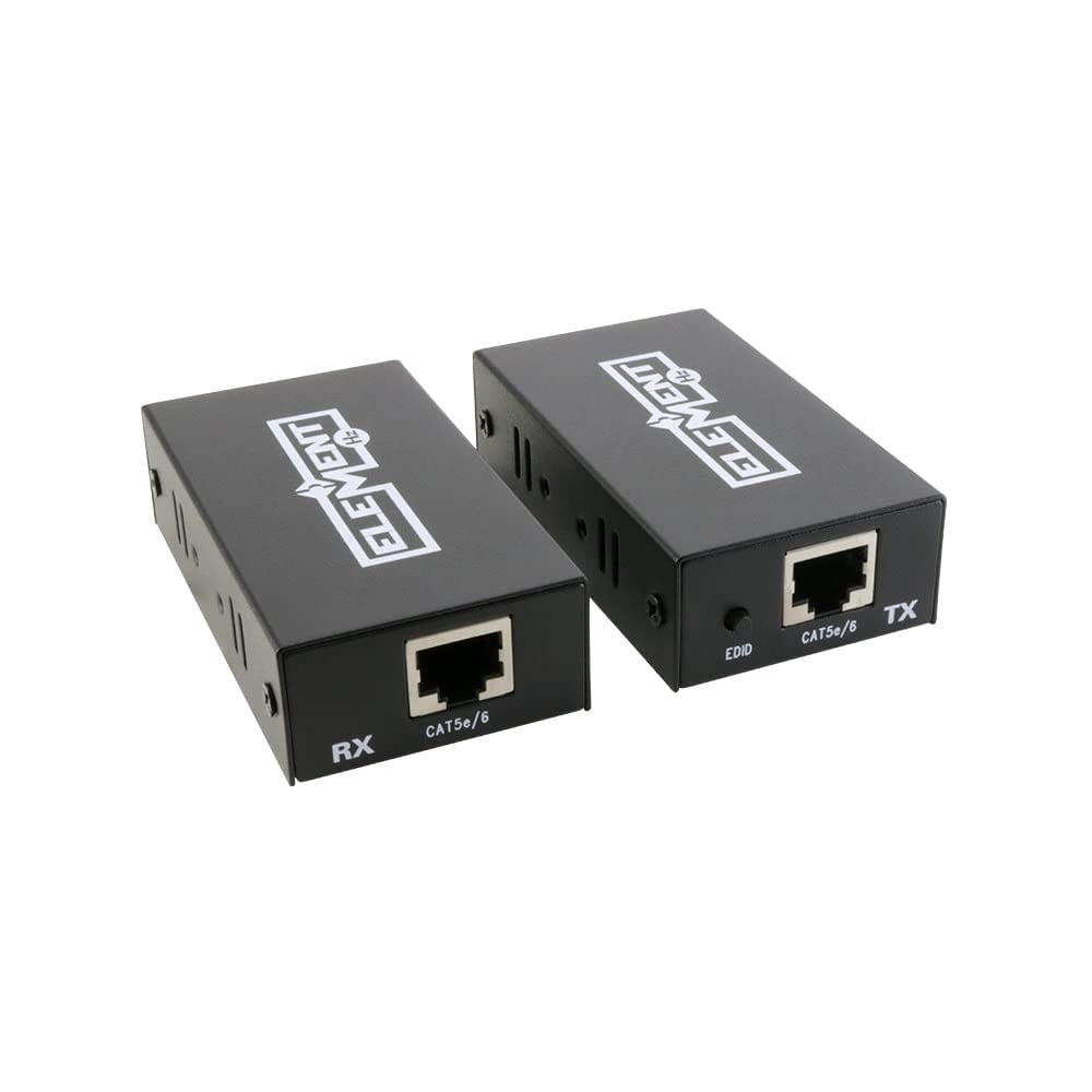 Element-Hz™ HDMI Cable Extender (Over Single CAT5e/6 Cable, Color: Black)