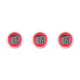 thumbnail image 2 of Transemion Plastic Durable Electronic Watch With Digital Display - Accurate Timekeeping For Everyday Stopwatch red 3Set, 2 of 6