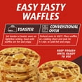 thumbnail image 3 of Premier Protein Frozen Chocolate Chip Protein Waffles, 9.87 oz Box, 8 Count, 3 of 13